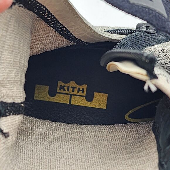 Nike x Kith LeBron Lifestyle 15 Concrete High Top Sneakers Gray Size 7.5 M 9.5 W